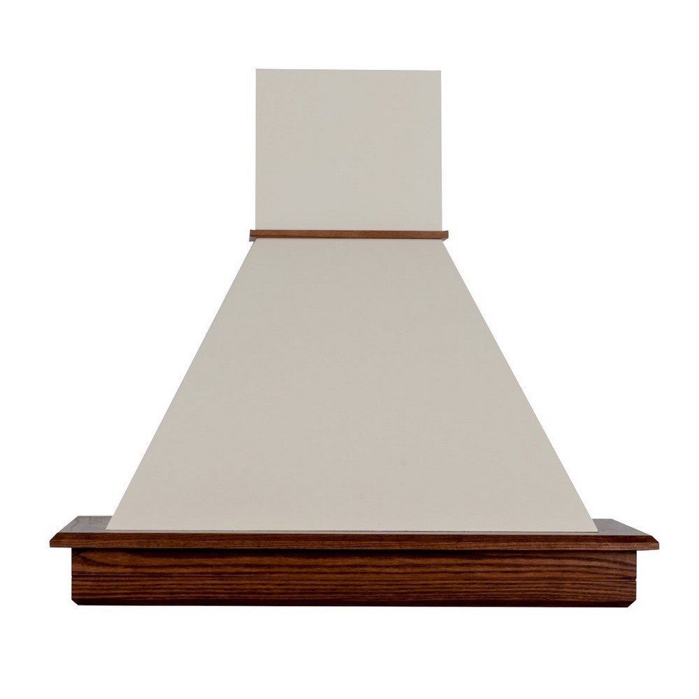 Acquista online Hotte de cuisine classique STOCK 80 crème cône foncé - ajouter moteur Coppari